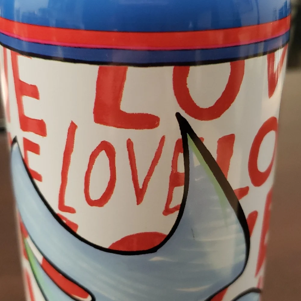 Brighton Love Doves Water Bottle - Picture 2 of 7